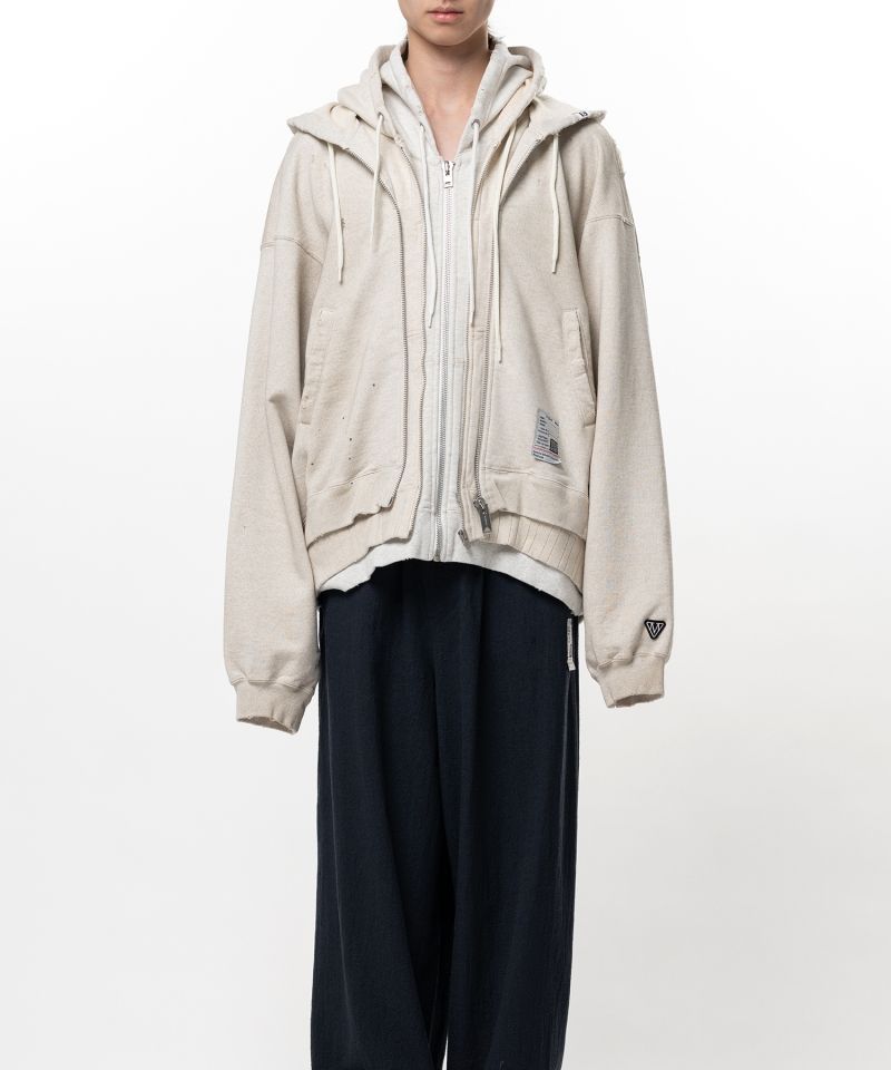 Triple Layered Zip-up Hoodie