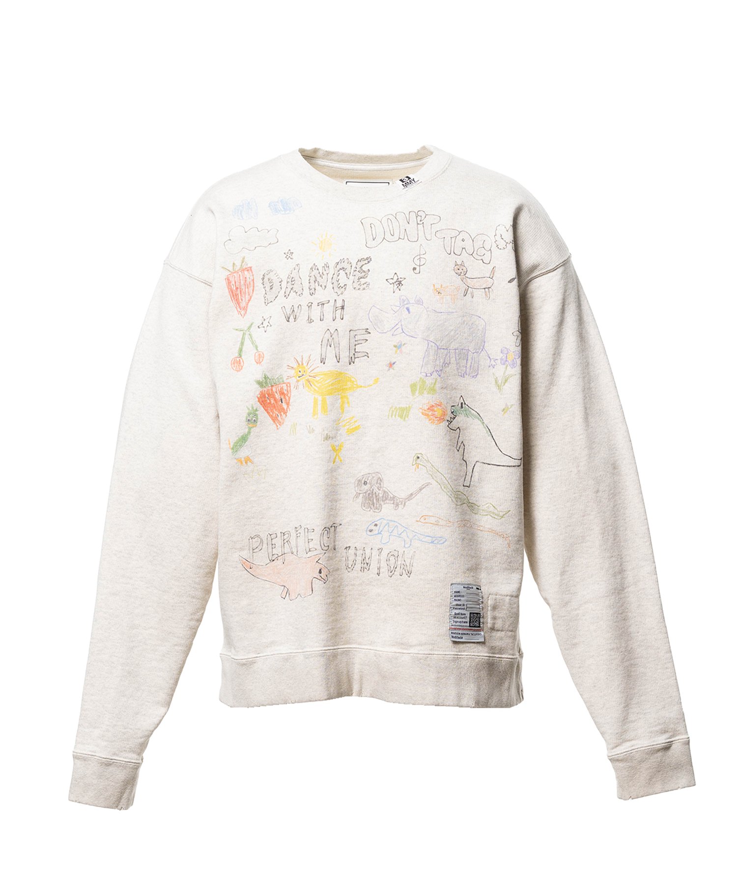 Kids Doodle Printed Sweatshirt