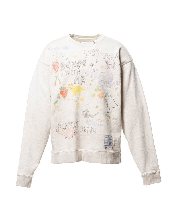 Kids Doodle Printed Sweatshirt