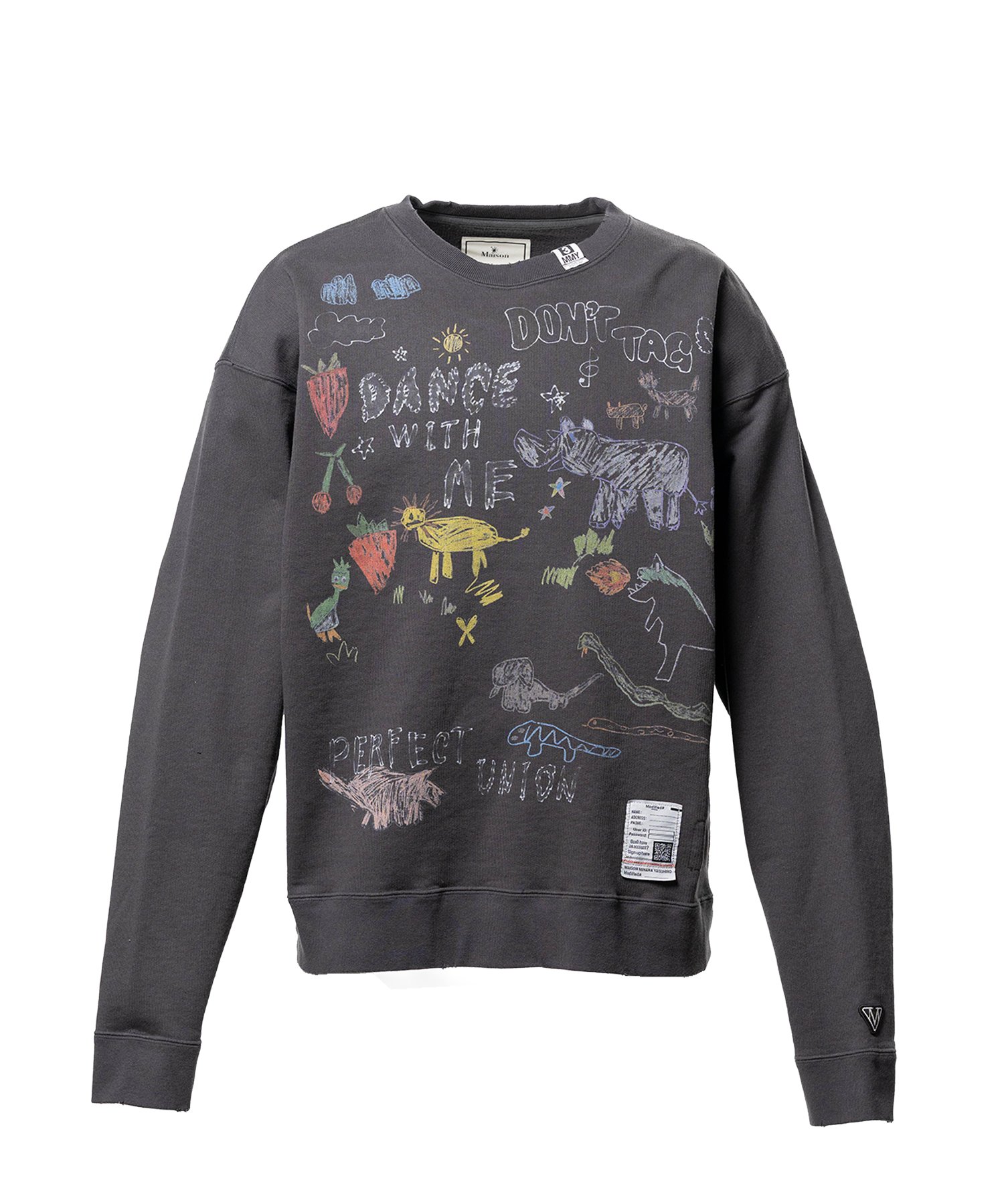 Kids Doodle Printed Sweatshirt