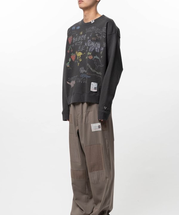 Kids Doodle Printed Sweatshirt