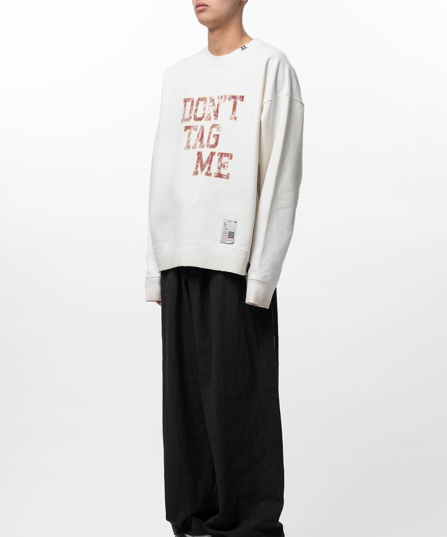 Don't Tag Me Printed Sweatshirt