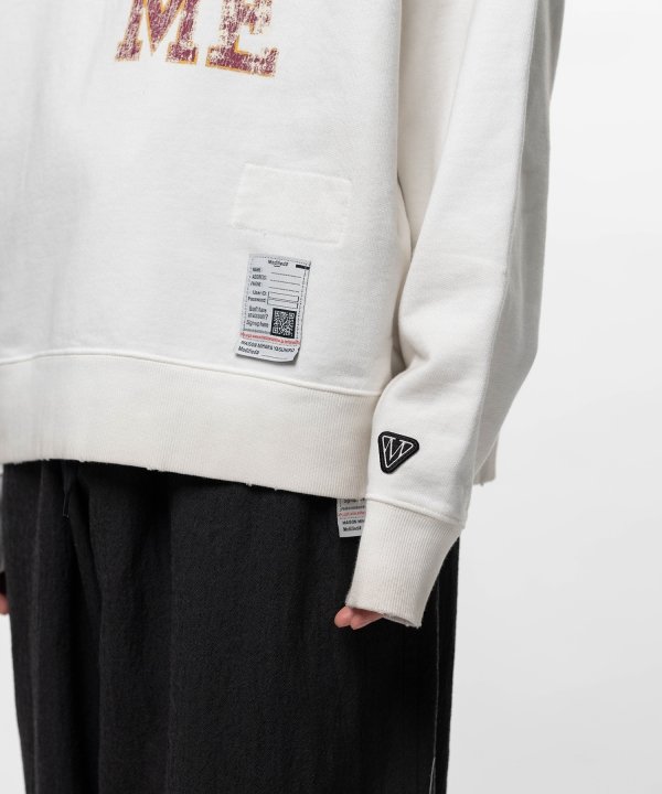 Don't Tag Me Printed Sweatshirt