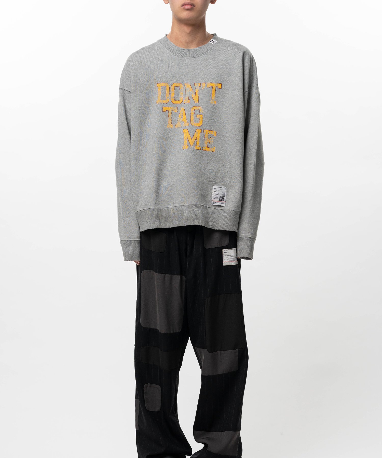 Don't Tag Me Printed Sweatshirt