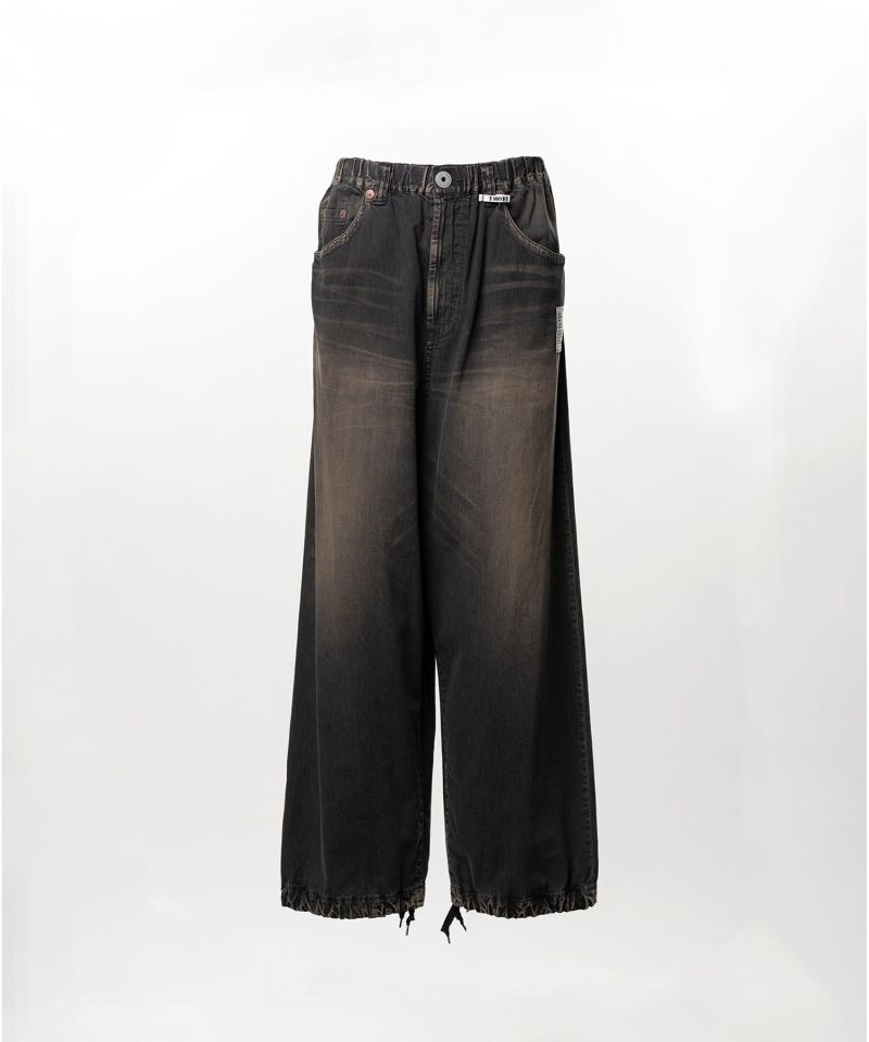 Light Denim Wide Pants