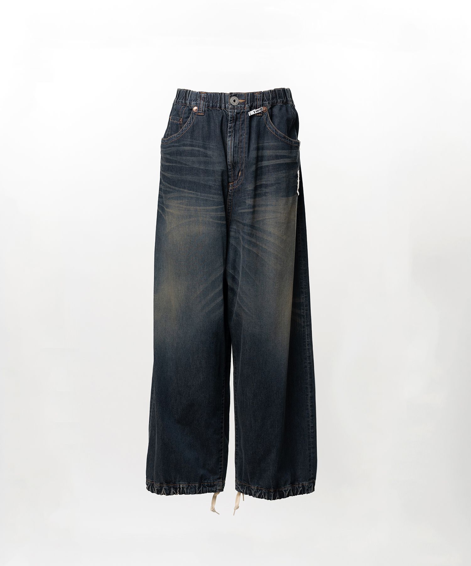 Light Denim Wide Pants