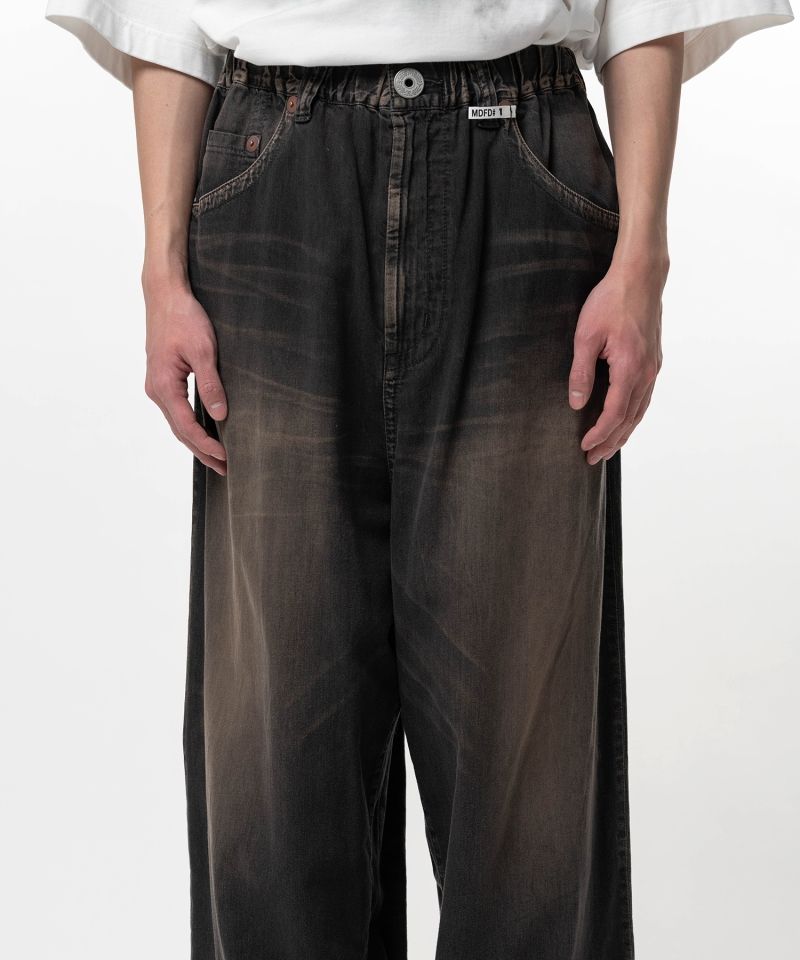 Light Denim Wide Pants