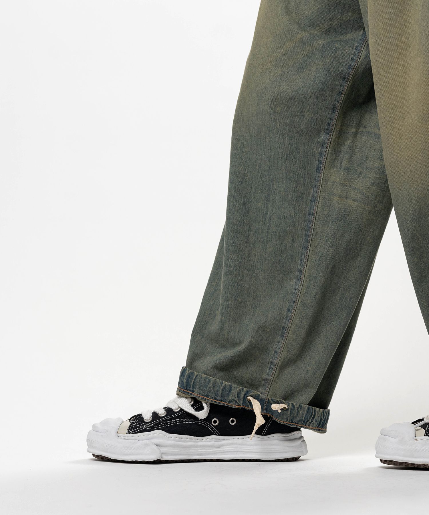 Light Denim Wide Pants