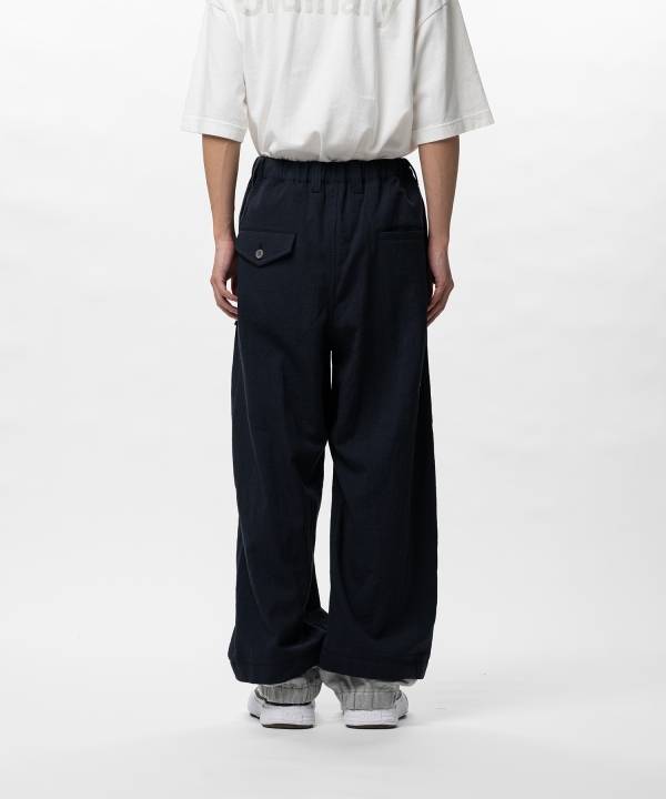 Mix Layered Wool Pants