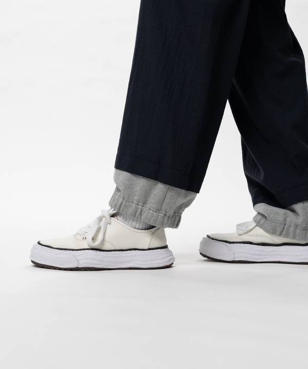 Mix Layered Wool Pants