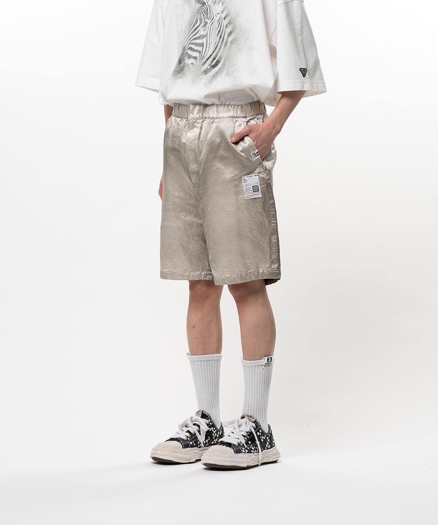 Sun Faded Like Satin Shorts