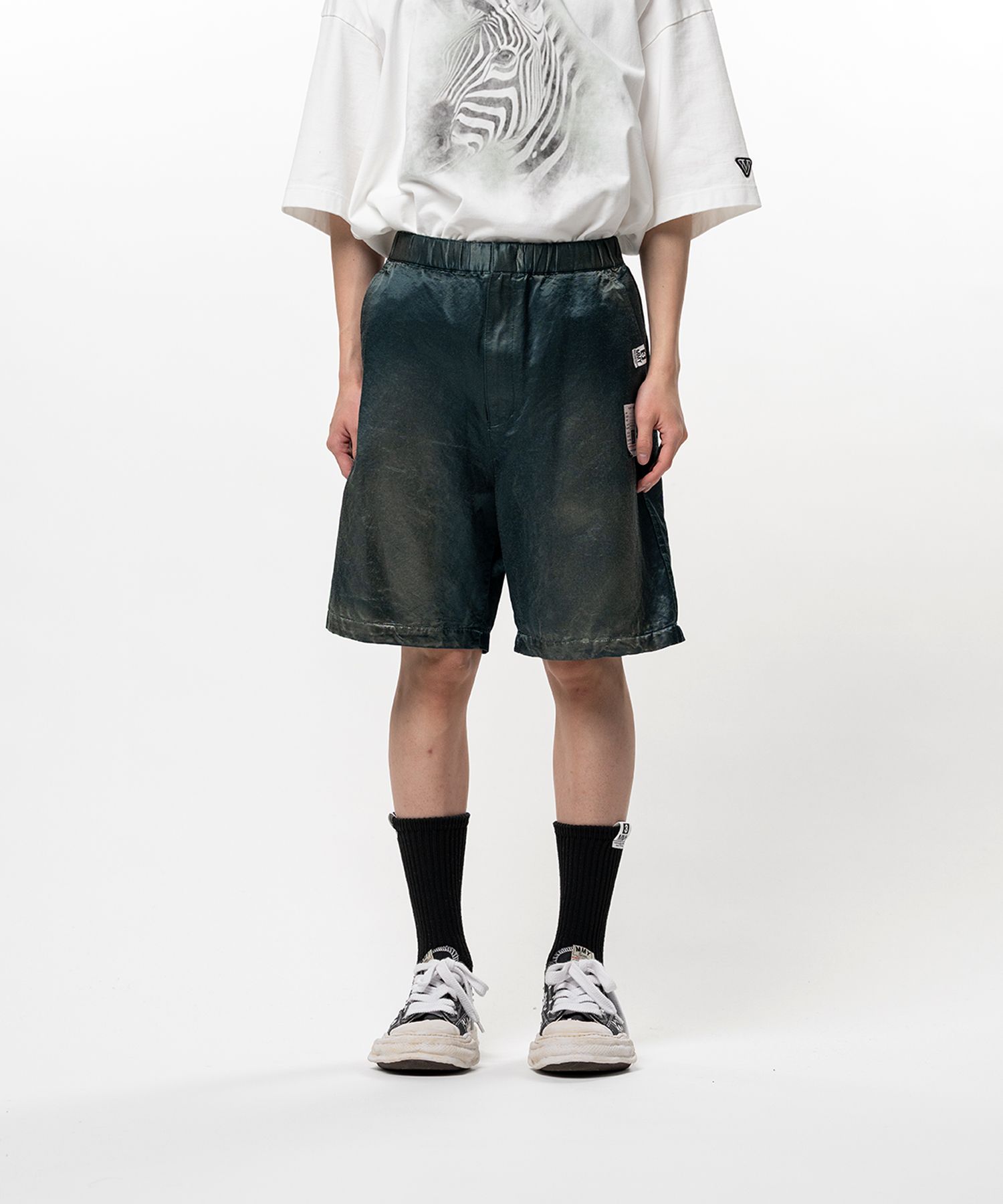 Sun Faded Like Satin Shorts