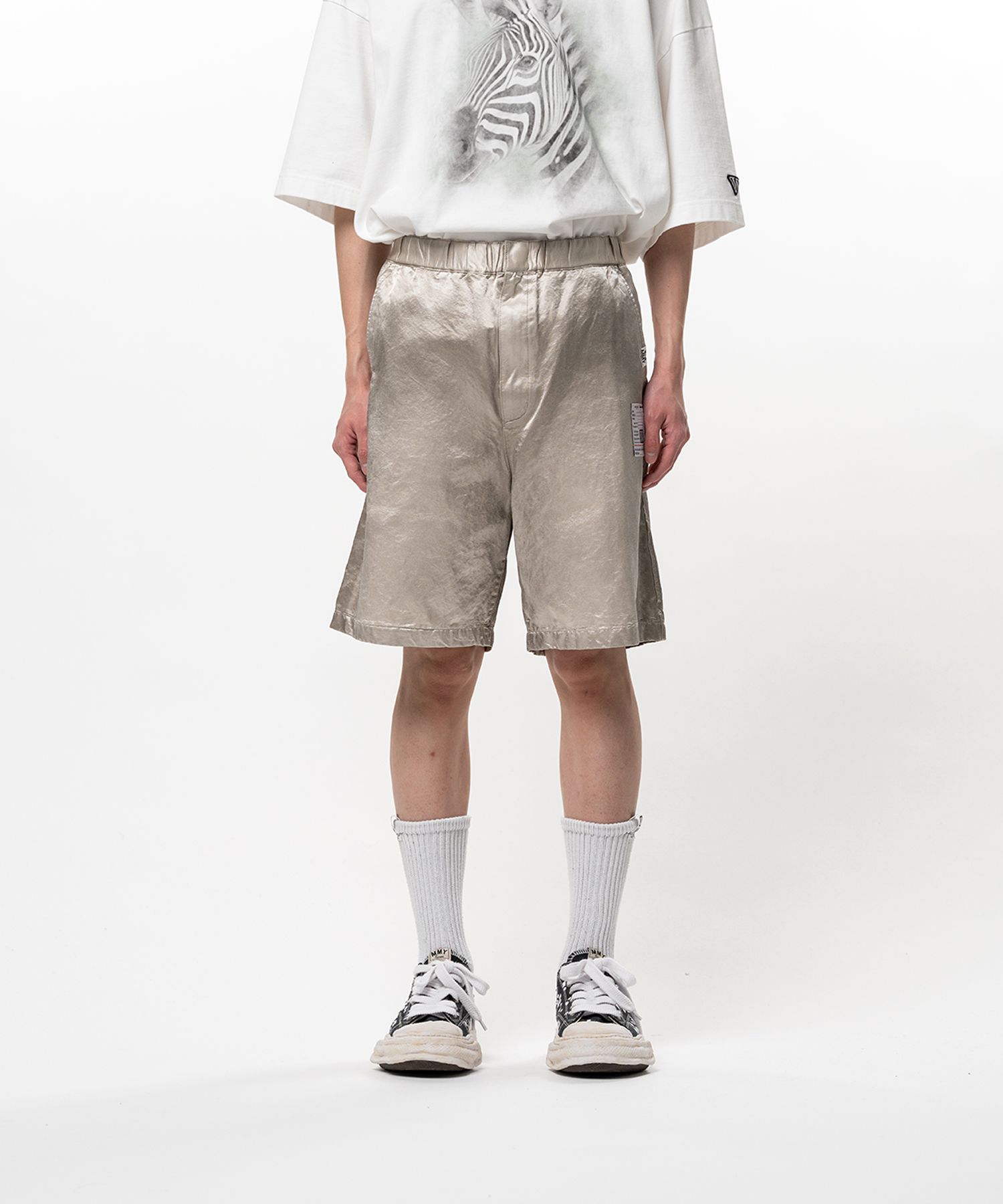 Sun Faded Like Satin Shorts