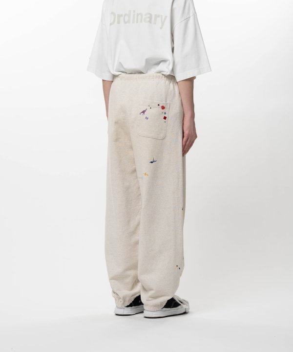 Kids Sticker Printed Sweat Pants