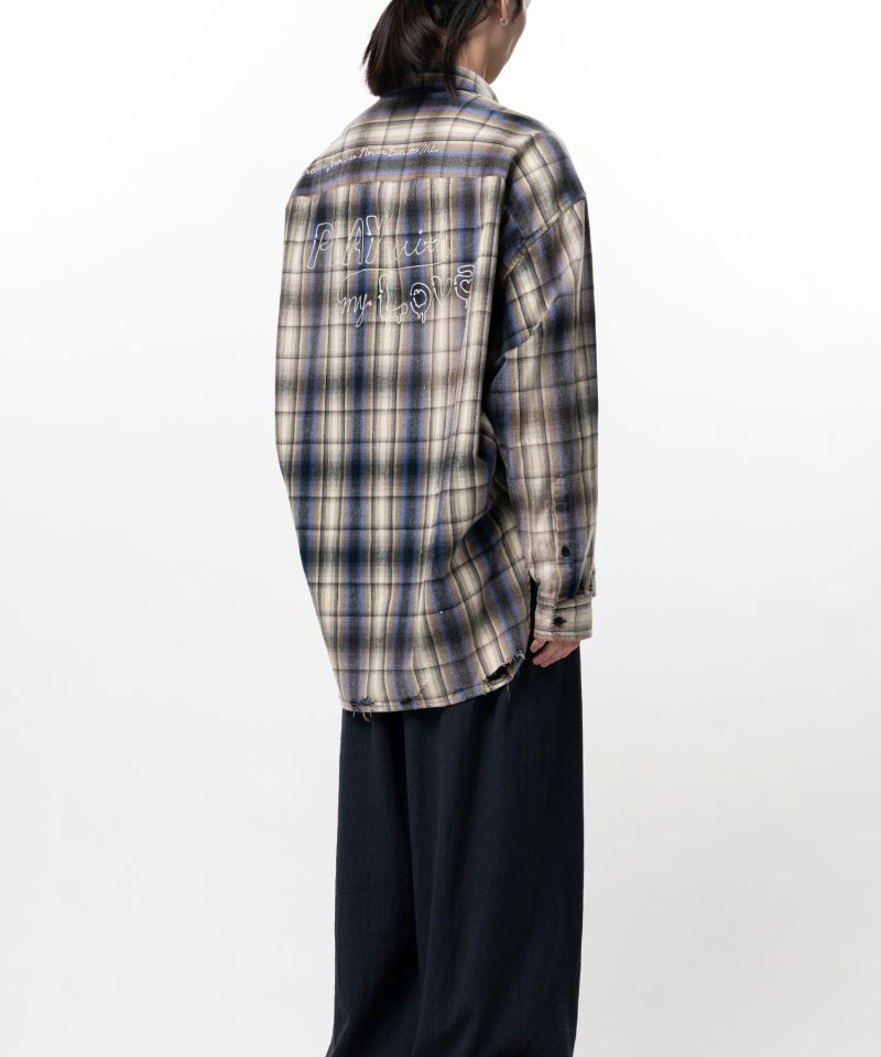 Vintage Like Check Shirt