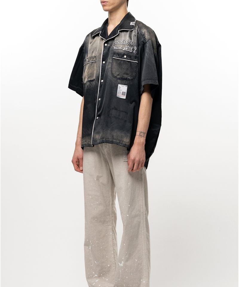 Sun Faded Like Satin Shirt