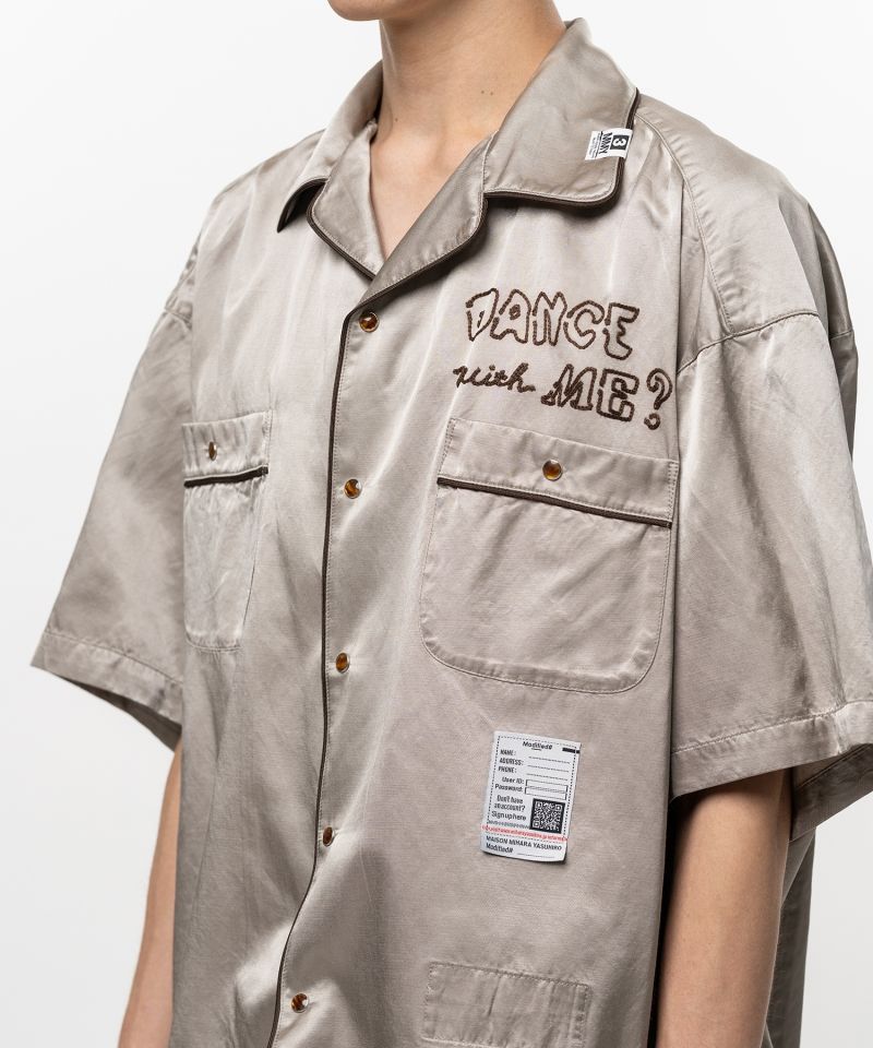 Sun Faded Like Satin Shirt