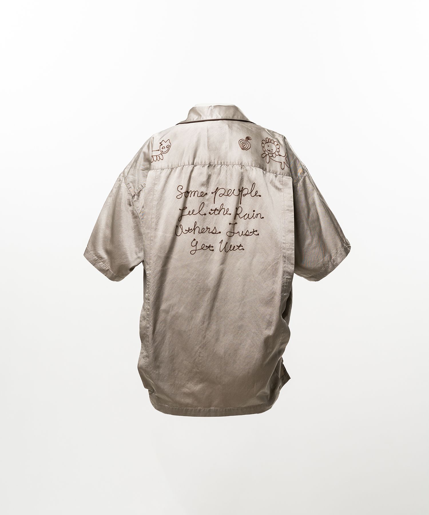 Sun Faded Like Satin Shirt