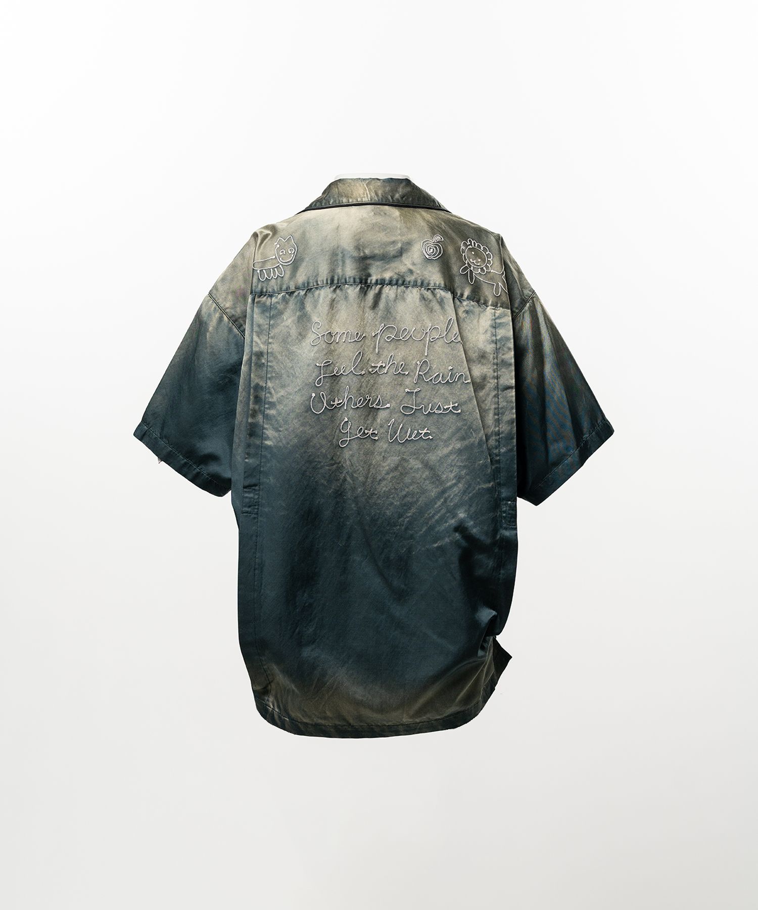 Sun Faded Like Satin Shirt