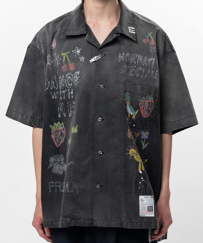 Hand Drawing Print Shirt