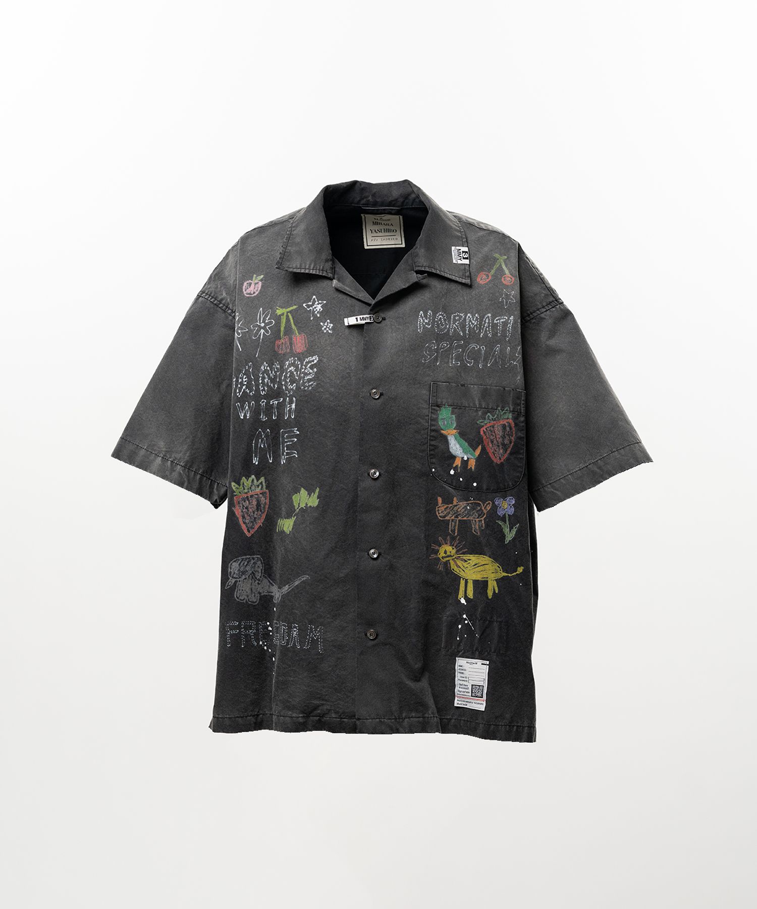Hand Drawing Print Shirt