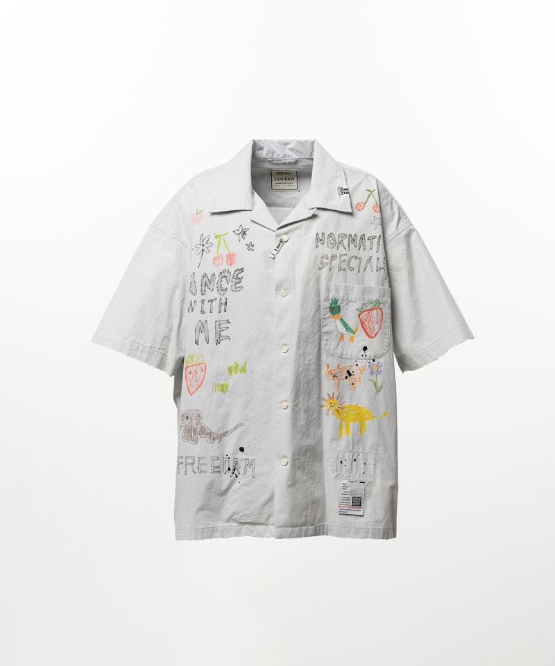 Hand Drawing Print Shirt