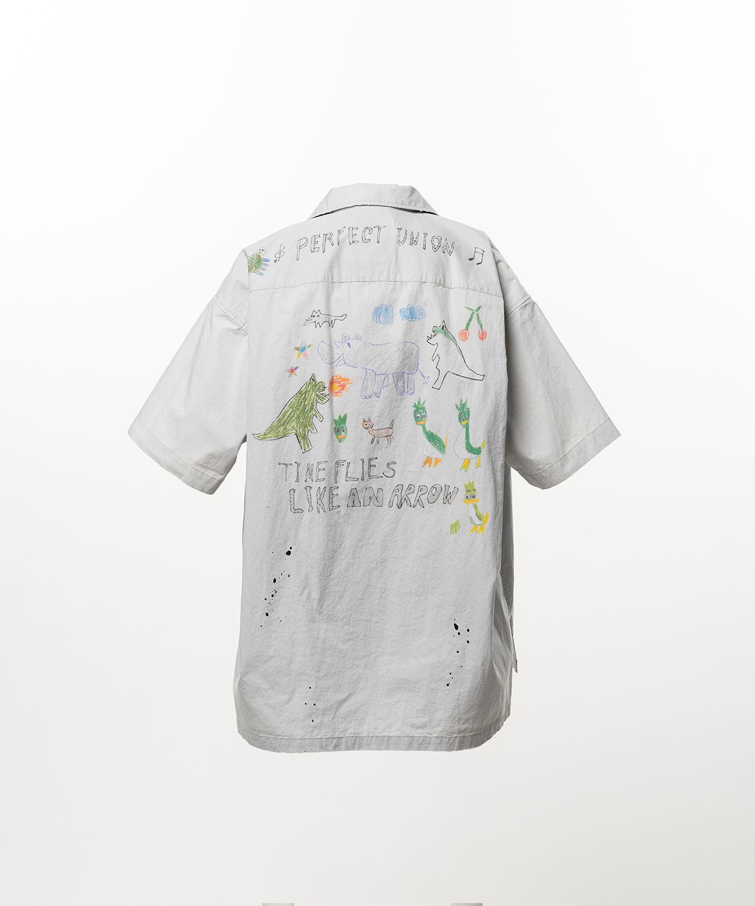 Hand Drawing Print Shirt
