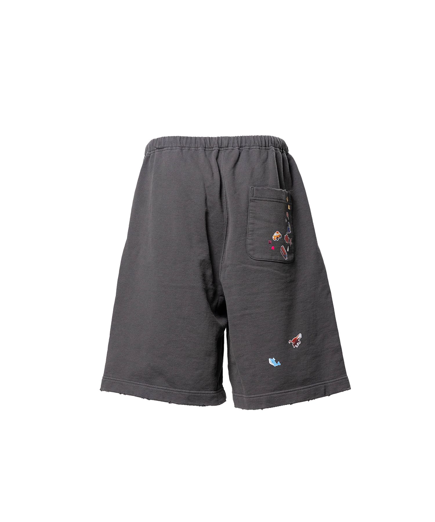 Kids Sticker Printed Sweat Shorts