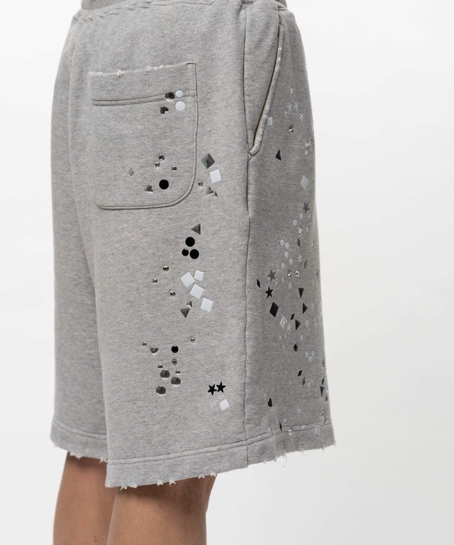 Embellished Sweat Shorts