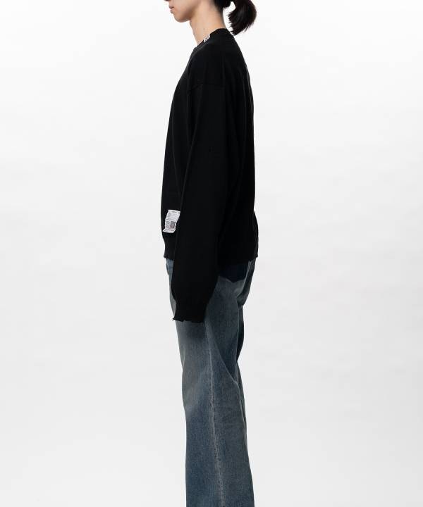 Distressed Knit Sweater