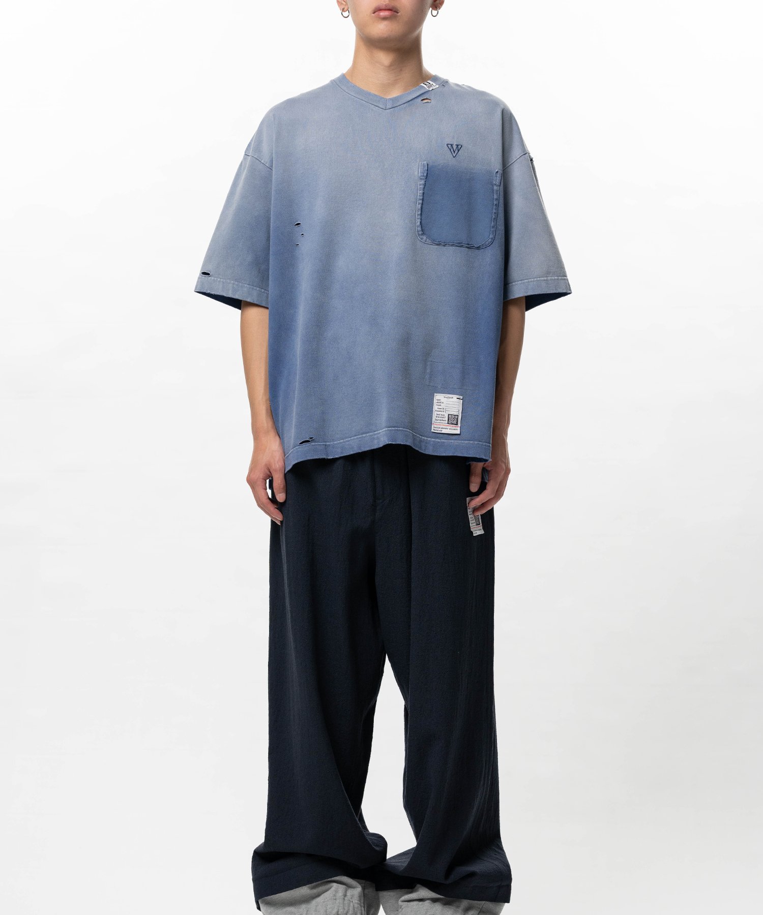 Sun Faded Like V-neck T-shirt