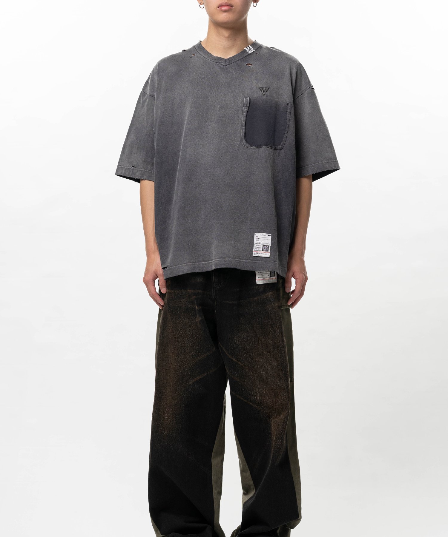 Sun Faded Like V-neck T-shirt