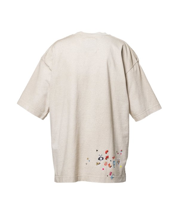 Kids Sticker Printed T-shirt