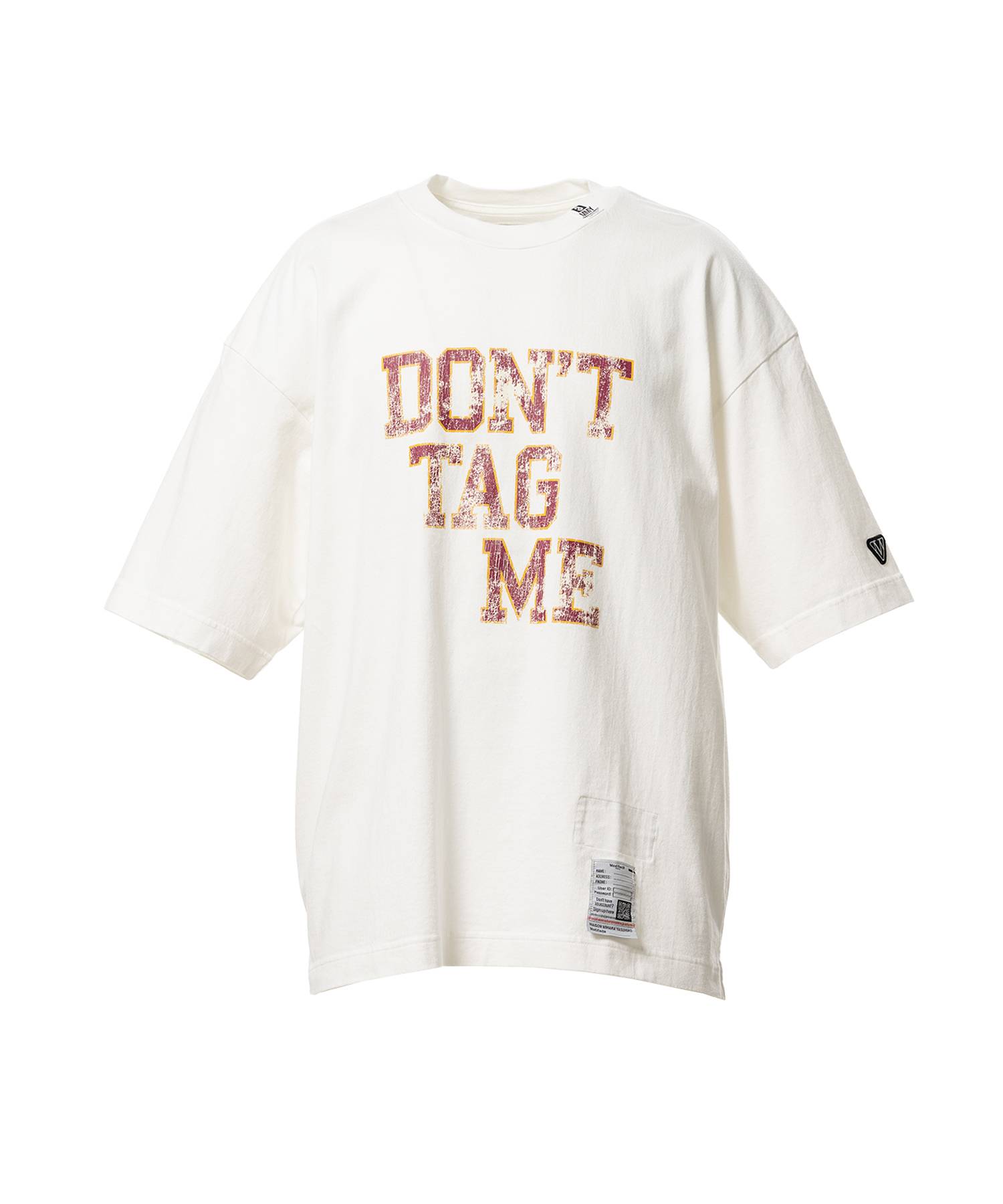 Don't Tag Me Printed T-shirt