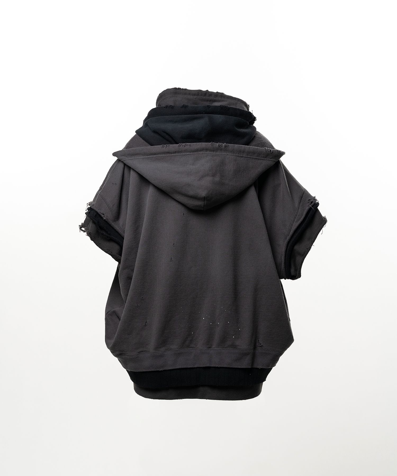 Triple Layered Zip-up Sweat Vest