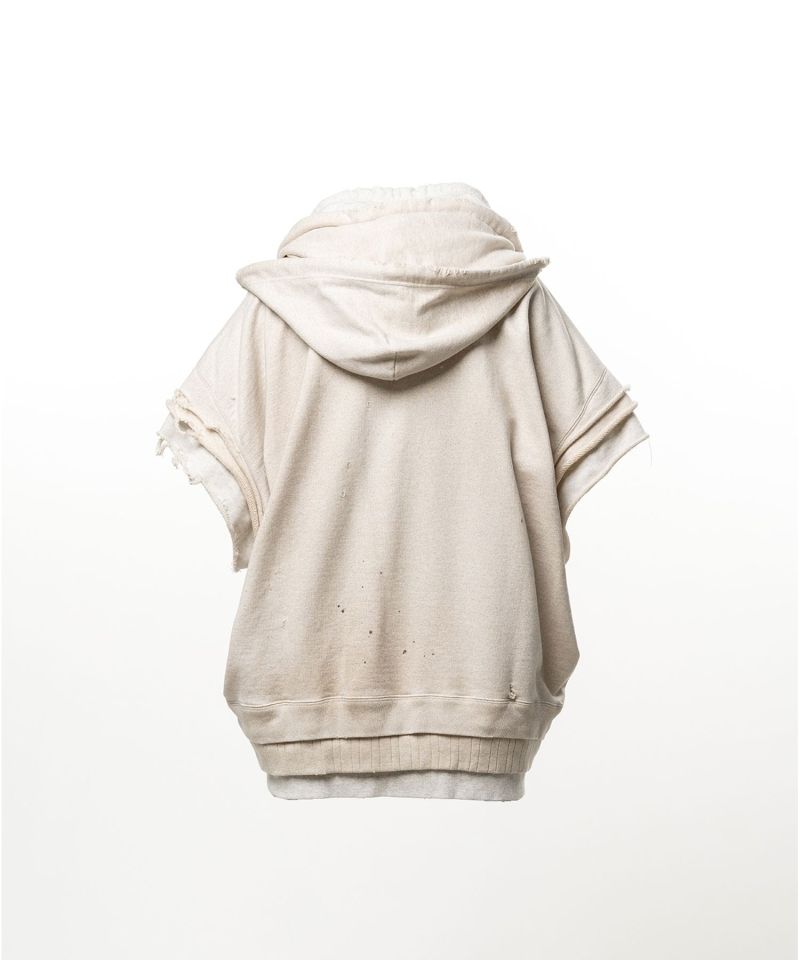 Triple Layered Zip-up Sweat Vest