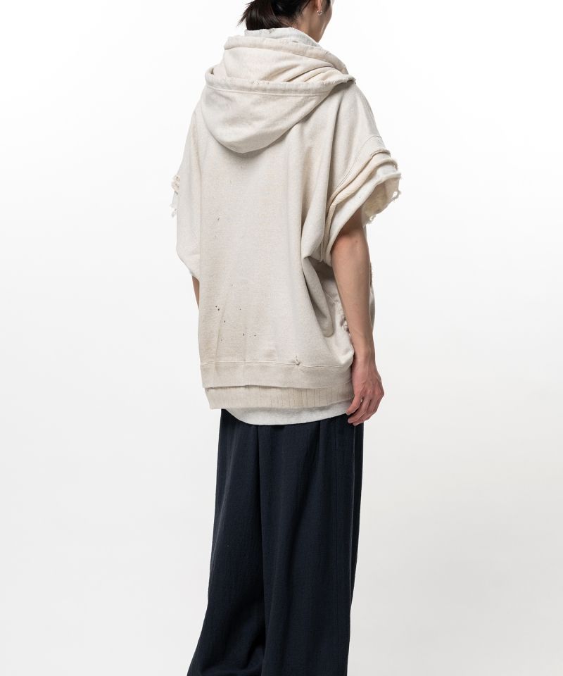 Triple Layered Zip-up Sweat Vest