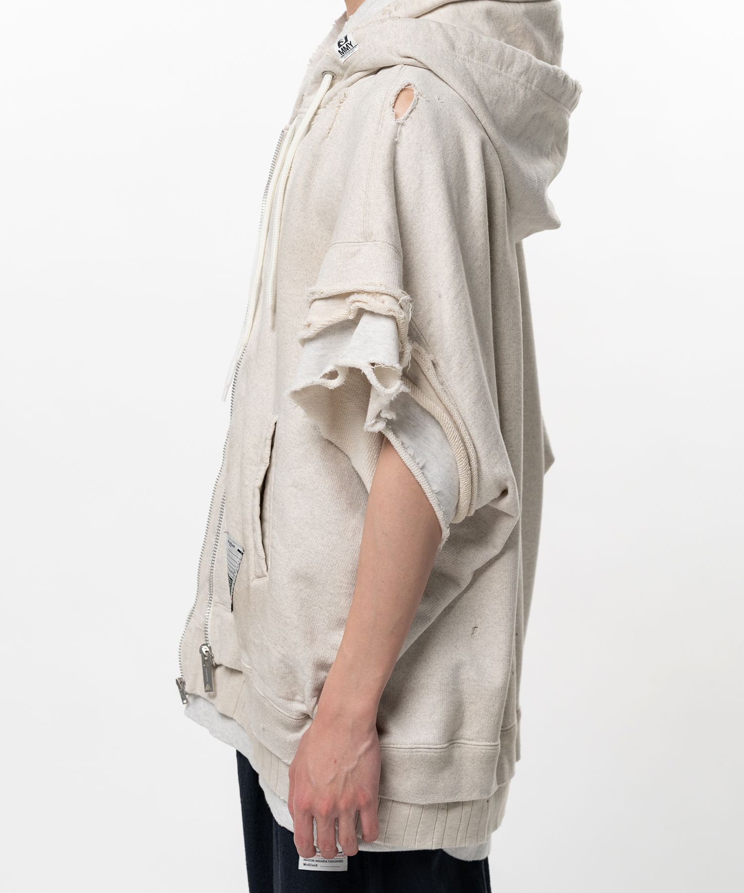 Triple Layered Zip-up Sweat Vest