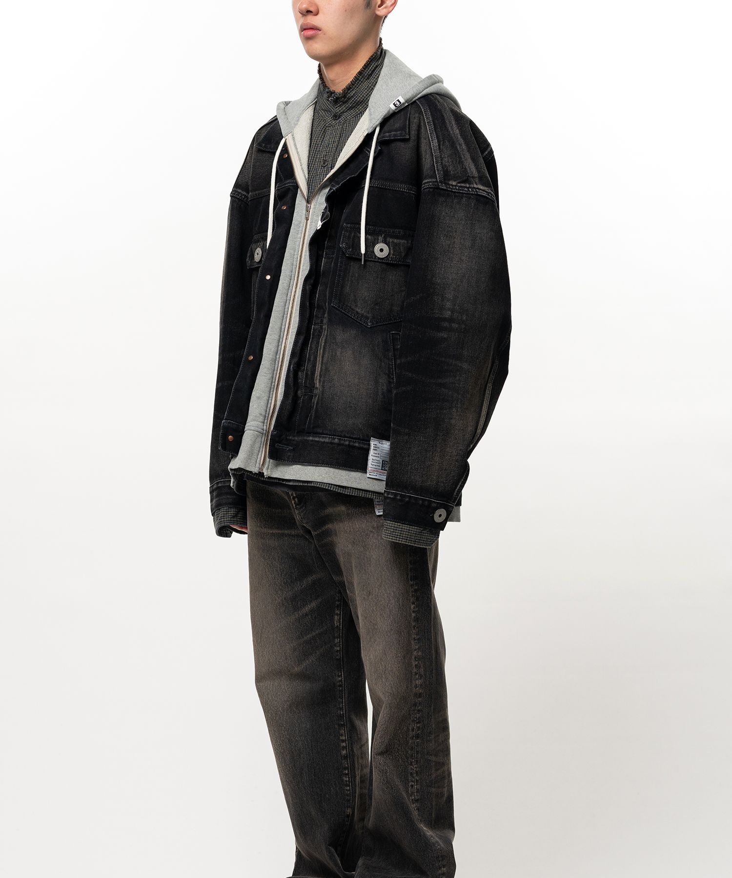Triple Layered Denim Jacket