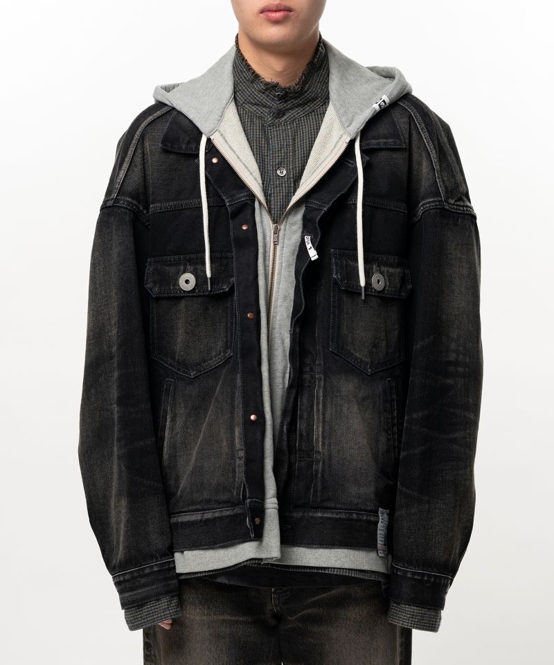 Triple Layered Denim Jacket