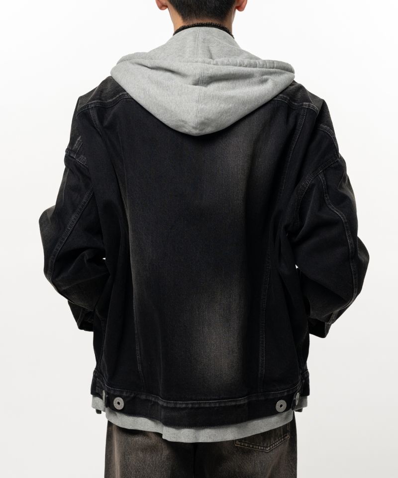 Triple Layered Denim Jacket