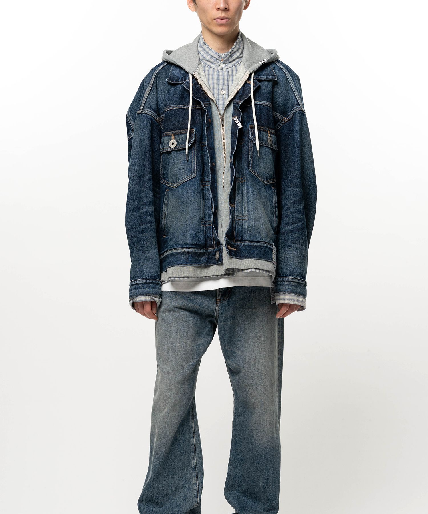 Triple Layered Denim Jacket