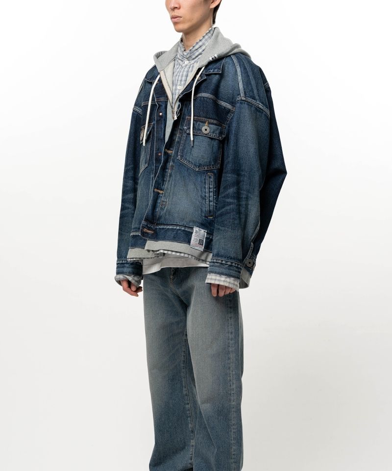 Triple Layered Denim Jacket