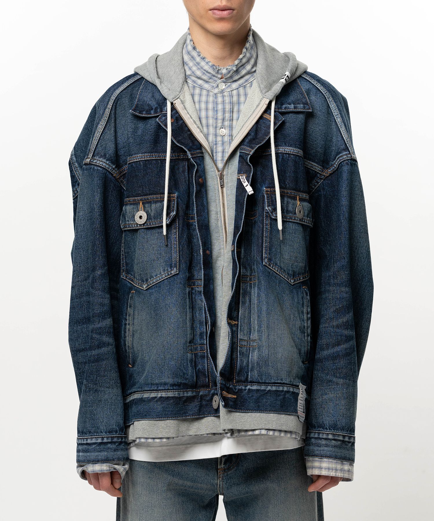 Triple Layered Denim Jacket