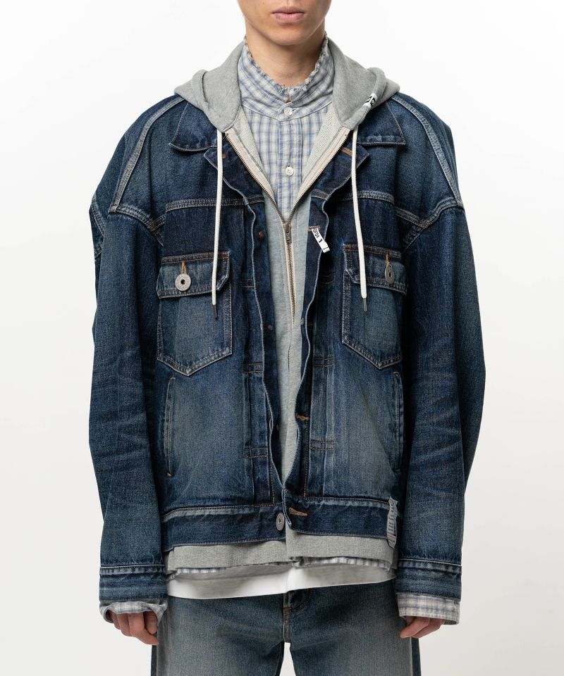 Triple Layered Denim Jacket