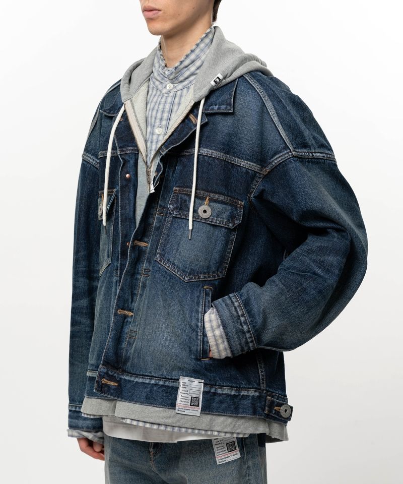 Triple Layered Denim Jacket