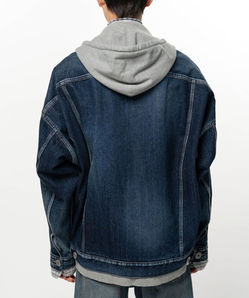 Triple Layered Denim Jacket