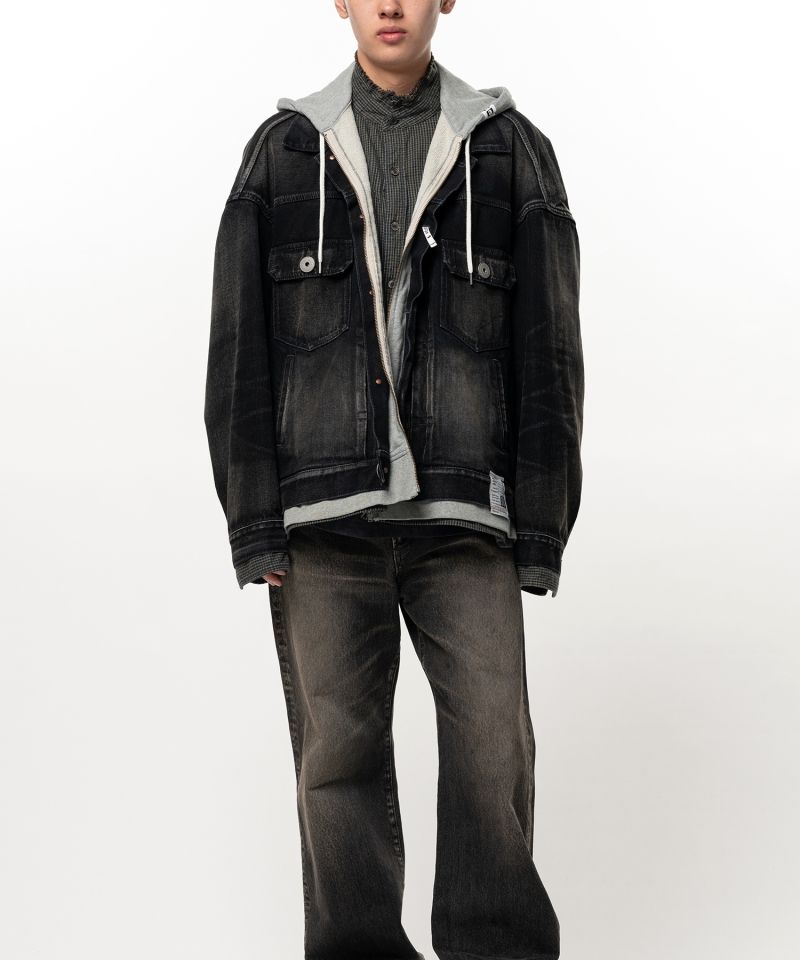 Triple Layered Denim Jacket