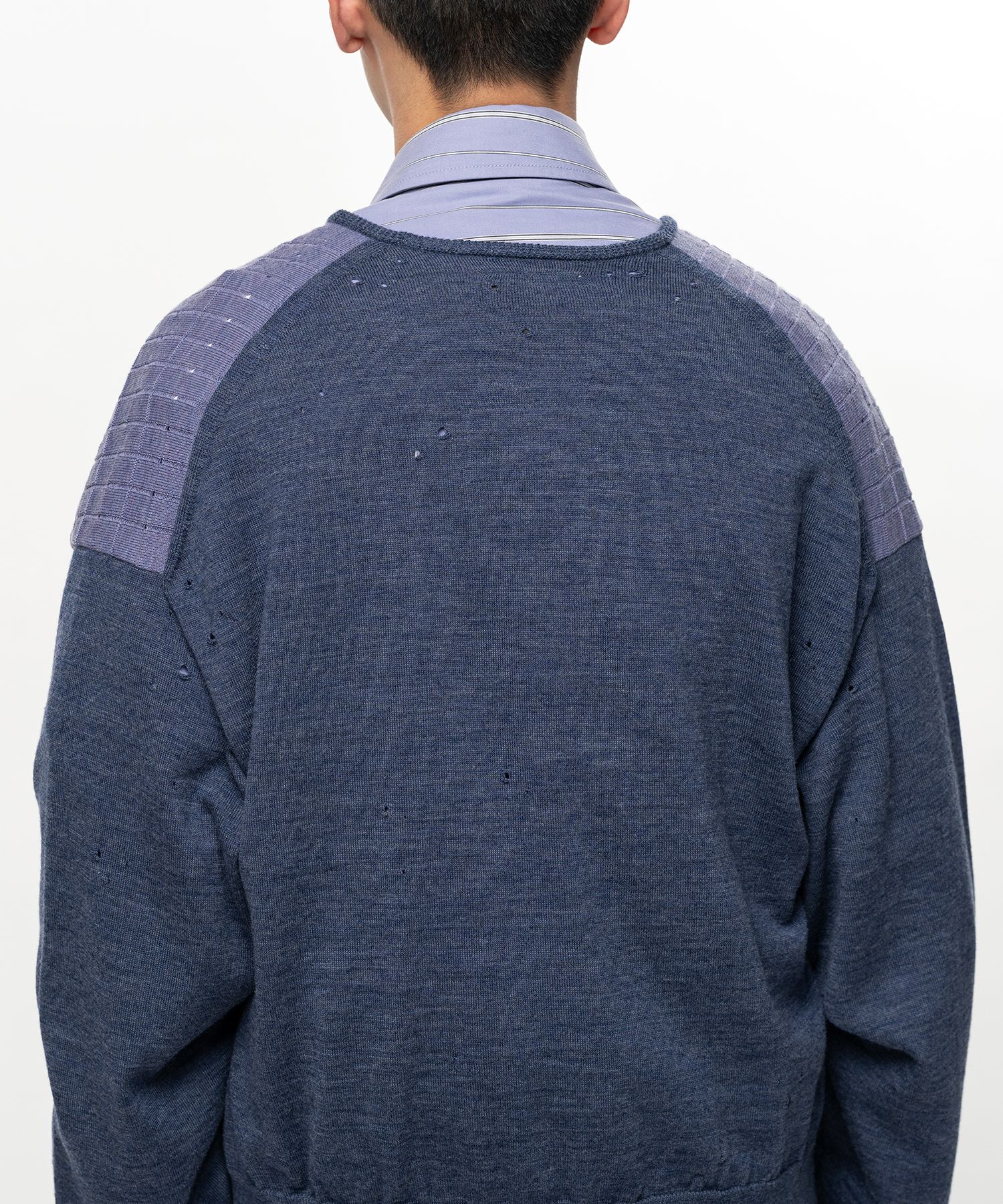 Distressed Knit Cardigan