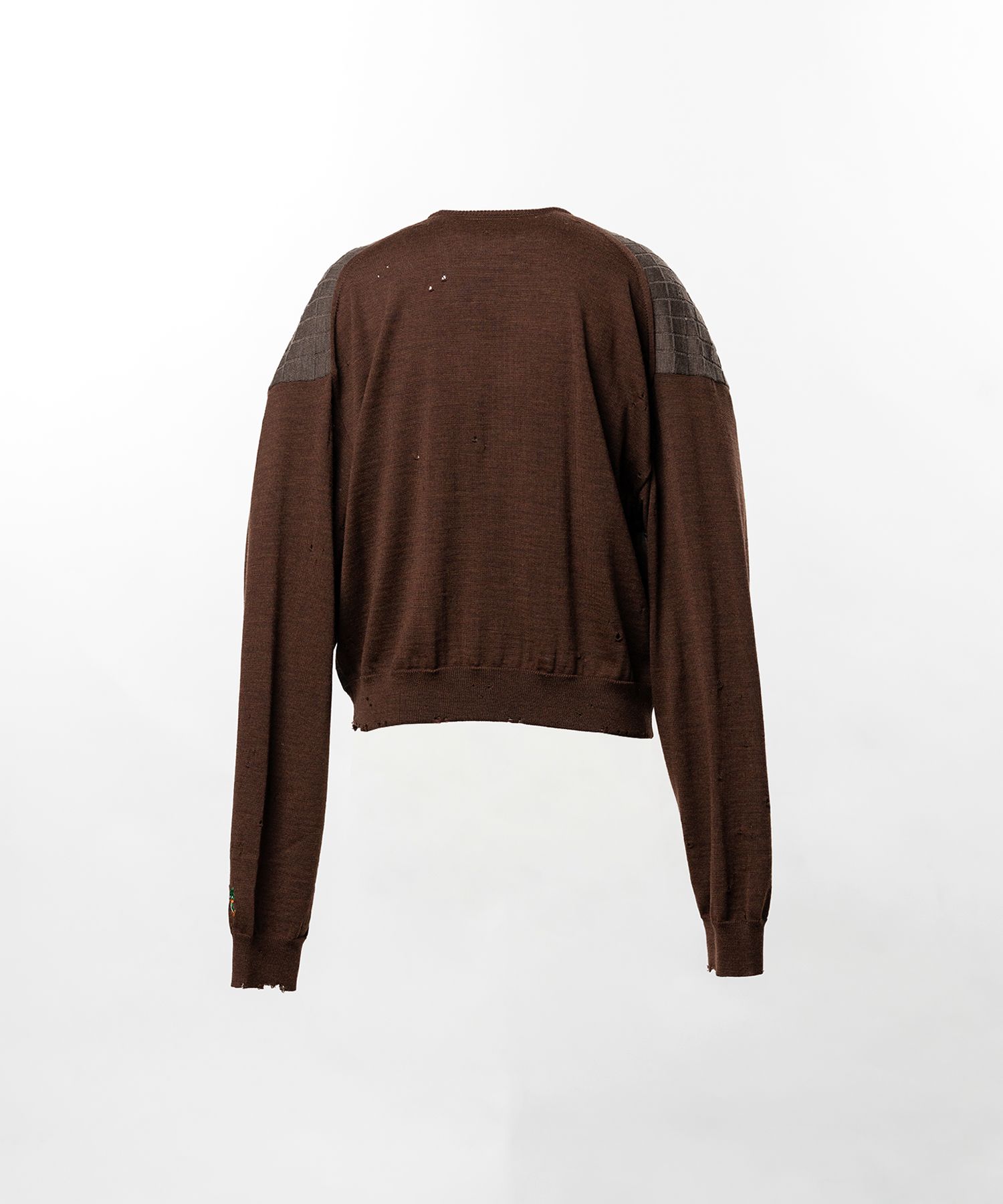 Distressed Knit Cardigan